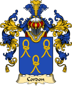 French Family Coat of Arms (v.25) Cordon