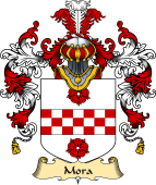 Italian Family Coat of Arms (v.25a) Mora