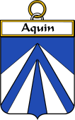 French Family Coat of Arms (v.25) Aquin