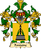 French Family Coat of Arms (v.25) Fontaine I
