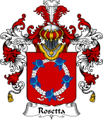 Italian Family Coat of Arms (v.25b) Rosetta