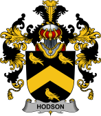 Irish Family Coat of Arms (v.25b) Hodson