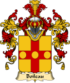 French Family Coat of Arms (v.25) Boileau