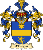 Irish Family Coat of Arms (v.25a) O'Fergus or Ferris