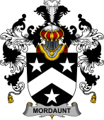 Irish Family Coat of Arms (v.25b) Mordaunt