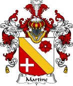 Italian Family Coat of Arms (v.25b) Martine