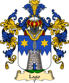 Italian Family Coat of Arms (v.25a) Lago