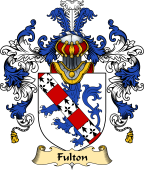 Irish Family Coat of Arms (v.25a) Fulton