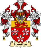 Irish Family Coat of Arms (v.25a) Hamilton