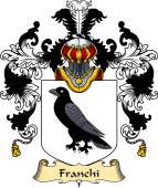 Italian Family Coat of Arms (v.25a) Franchi
