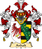 German Coat of Arms (v.25b) Anhalt