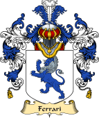 Italian Family Coat of Arms (v.25a) Ferrari