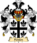 Irish Family Coat of Arms (v.25a) Fenton