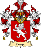 Italian Family Coat of Arms (v.25a) Campo