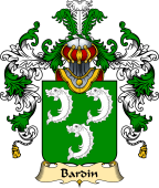French Family Coat of Arms (v.25) Bardin