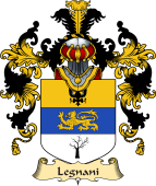 Italian Family Coat of Arms (v.25a) Legnani