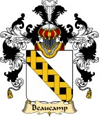 French Family Coat of Arms (v.25) Beaucamp