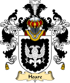 Irish Family Coat of Arms (v.25a) Hoare