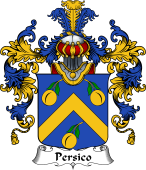 Italian Family Coat of Arms (v.25b) Persico