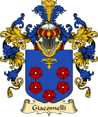 Italian Family Coat of Arms (v.25a) Giacomelli