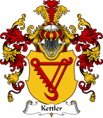 German Wappen Coat of Arms (v.25) Kettler