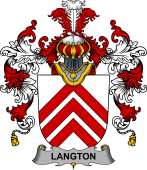 Irish Family Coat of Arms (v.25b) Langton