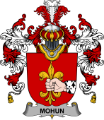 Irish Family Coat of Arms (v.25b) Mohun or Mohan