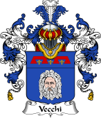 Italian Family Coat of Arms (v.25b) Vecchi