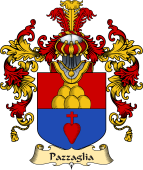 Italian Family Coat of Arms (v.25a) Pazzaglia