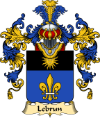 French Family Coat of Arms (v.25) Brun (le)