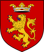 English Family Shield for Humfrey (s) or Humphreys