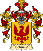 French Family Coat of Arms (v.25) Belmont