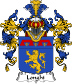 Italian Family Coat of Arms (v.25b) Longhi