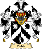 Irish Family Coat of Arms (v.25a) Dobb