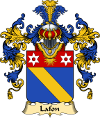 French Family Coat of Arms (v.25) Lafon