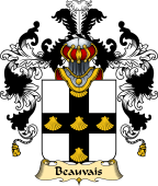 French Family Coat of Arms (v.25) Beauvais