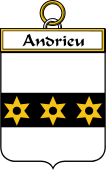 French Family Coat of Arms (v.25) Andrieu