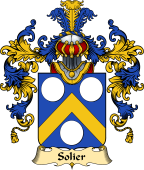 French Family Coat of Arms (v.25) Solier