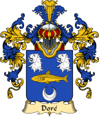 French Family Coat of Arms (v.25) Doré