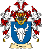 German Coat of Arms (v.25b) Zanau
