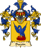 French Family Coat of Arms (v.25) Coin (du)