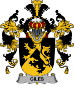 Irish Family Coat of Arms (v.25b) Giles or Gyles