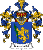 Italian Family Coat of Arms (v.25b) Rambaldi