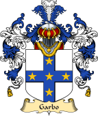 Italian Family Coat of Arms (v.25a) Garbo