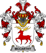 Irish Family Coat of Arms (v.25b) McCarthy