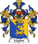 Italian Family Coat of Arms (v.25b) Ugolini