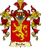 French Family Coat of Arms (v.25) Berthe