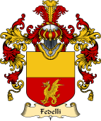Italian Family Coat of Arms (v.25a) Fedelli