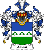 Italian Family Coat of Arms (v.25b) Albini