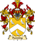Irish Family Coat of Arms (v.25a) Fanning